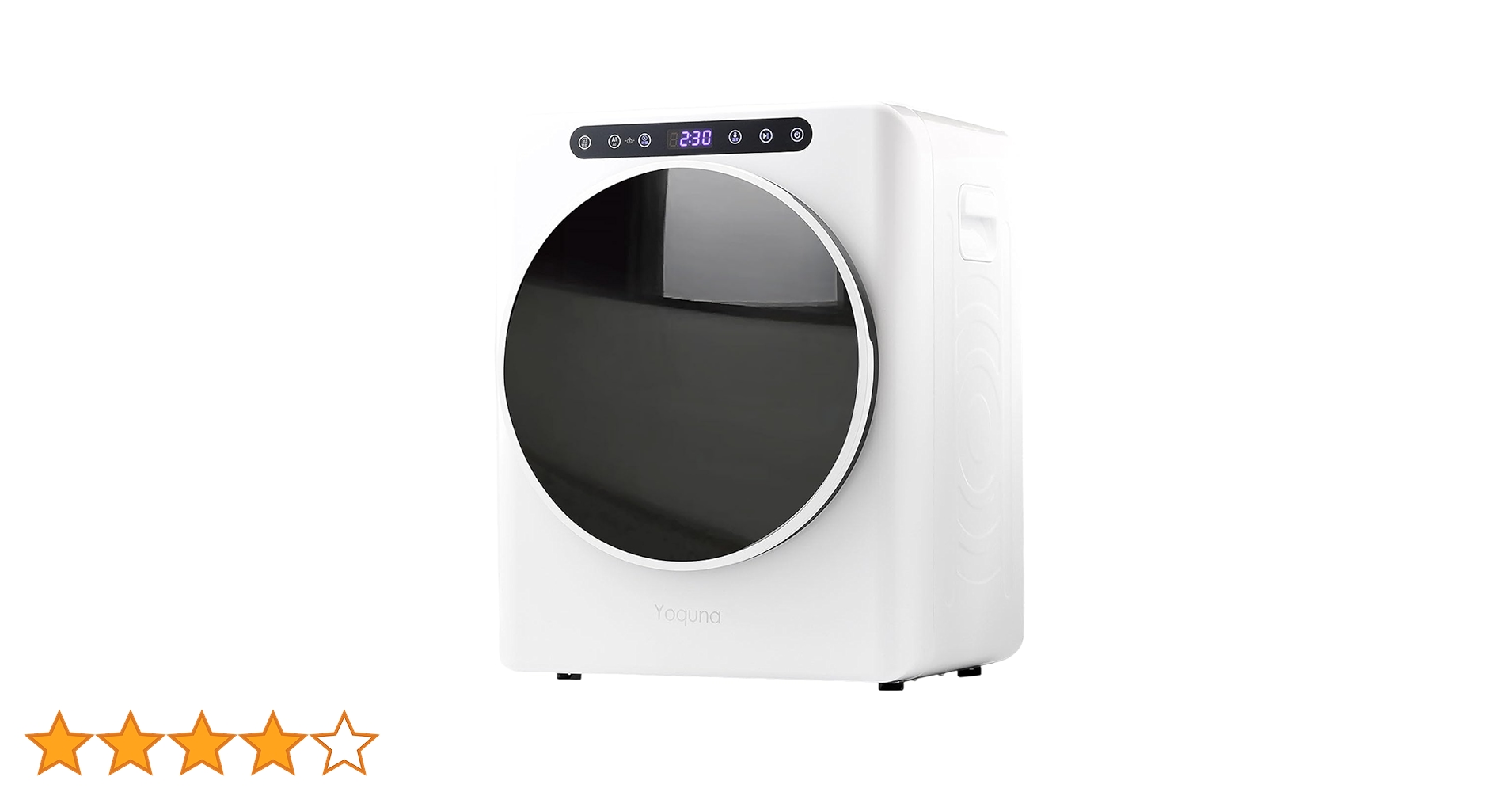 Yoquna 乾燥機 3kg UV照射 除菌機能 小型 洋服 布団 操作下 3kg 衣類乾燥機 【Yoquna moondry】｜衣類乾燥機・部屋干し対策